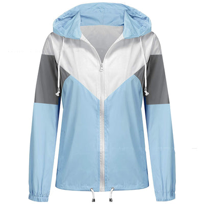 Cortavientos Deportivo para Mujer con Capucha y Costuras Reforzadas - Image 4