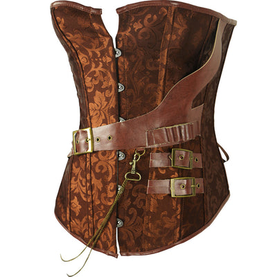 Corsé Steampunk Retro Europeo y Americano - Image 17