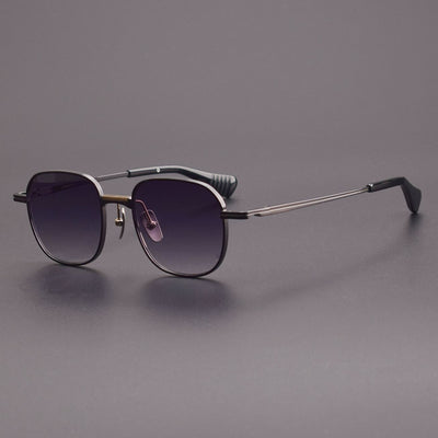 Gafas Ópticas Vintage Titanio Puro con Protección Luz Azul - Image 7
