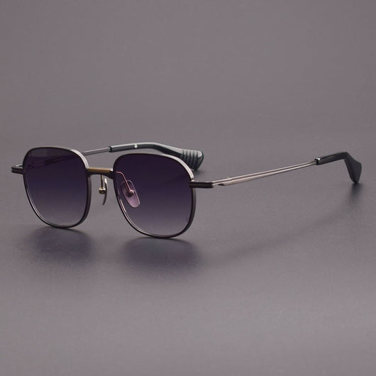 Gafas Ópticas Vintage Titanio Puro con Protección Luz Azul - Image 7