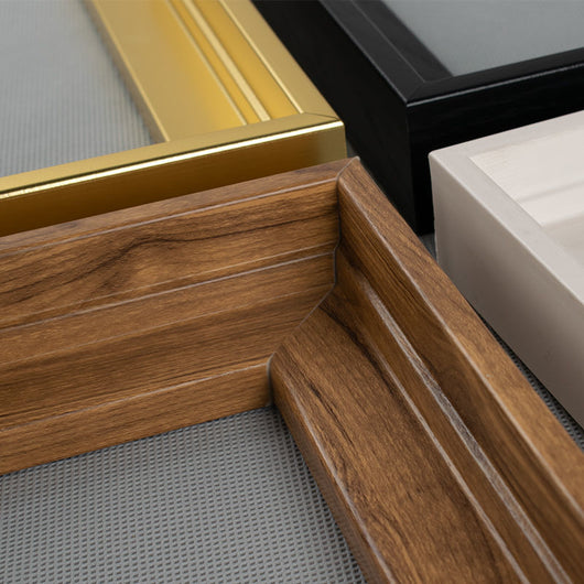 Cuadro Óleo Decorativo con Marco de Madera