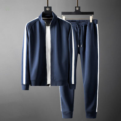 Conjunto de Abrigo y Pantalón Acolchado Casual para Hombre - Image 6