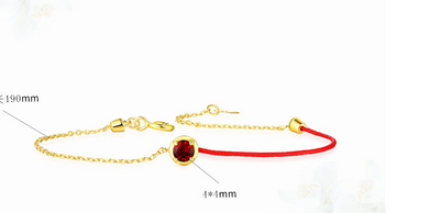 Pulsera de Hilo Rojo para Mujer - Diseño Elegante y Moderno - Image 5