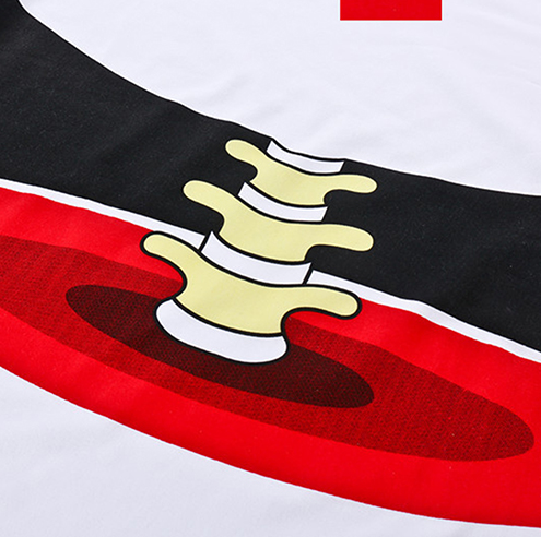 Playera de Manga Corta con Estampado de Mano 3D - Image 3