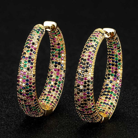Aretes Retro Halloween Grandes con Baño Electroplateado - Image 15