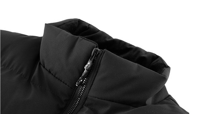 Chaleco Acolchado de Algodón para Hombre - Calidez y Estilo Casual - Image 9