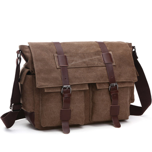 Bolsa Crossbody de Lona para Hombre