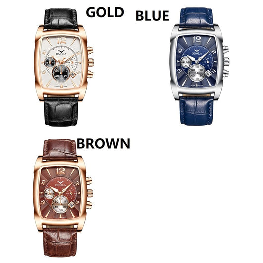 Reloj de Cuarzo Multifuncional Elegante para Hombre - Image 18