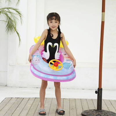 Flotador Infantil Flamenco con Diseño Spot para Piscina - Image 4