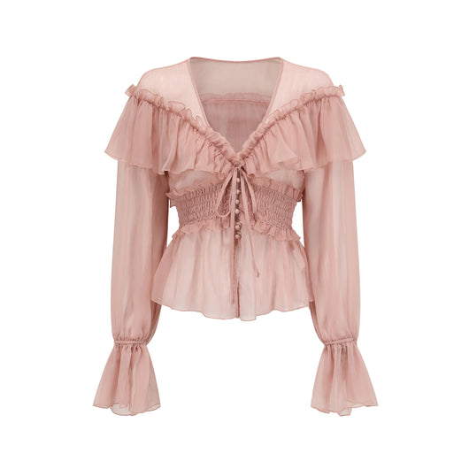 Blusa Protectora Solar Ligera de Madera Francesa - Versátil y Fresca - Image 7