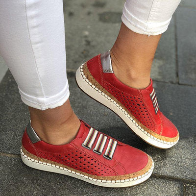 Zapatillas Deportivas de Cuero para Mujer - Estilo Casual - Image 11