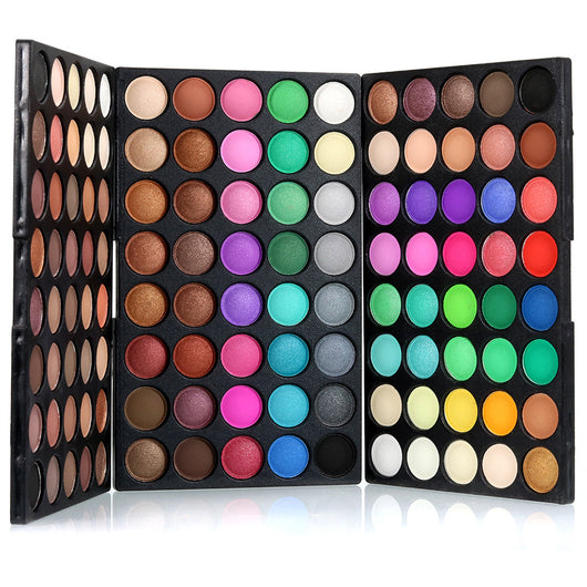 Paleta de Sombras 120 Colores Profesional - Maquillaje Mate y Brillante - Image 2