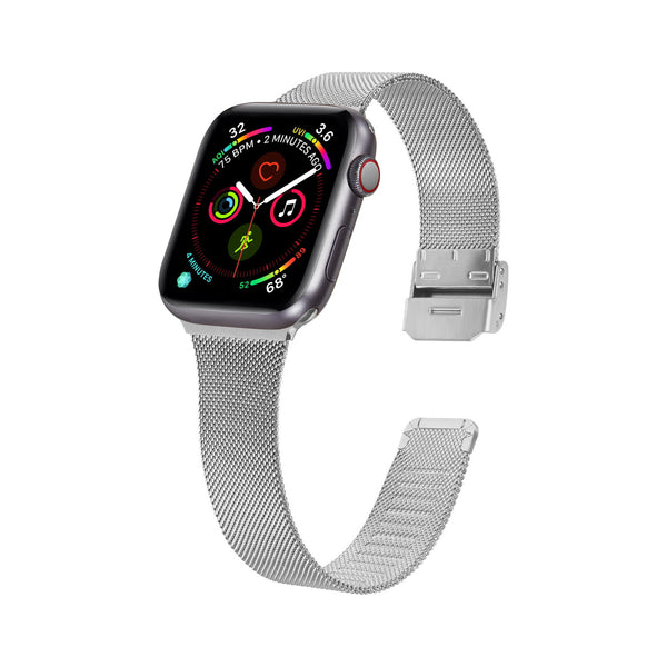 Correa Universal de Acero Inoxidable para iWatch Generación 345