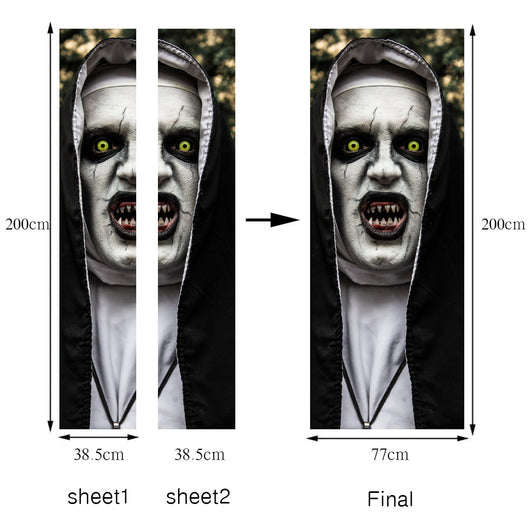 Adhesivo 3D para Puerta - Diseño Artístico Creativo - Image 7