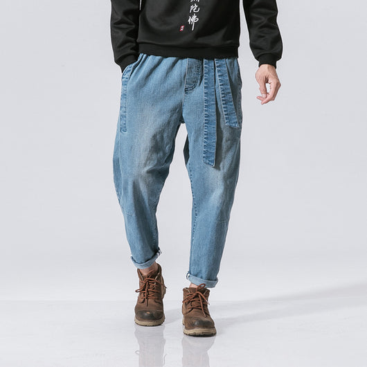 Jeans Vintage Holgados para Hombre