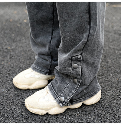 Pantalones de chándal holgados con aberturas laterales - Image 4