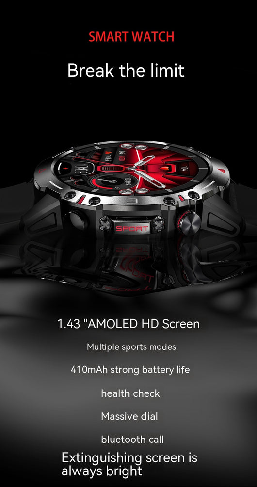 Reloj Inteligente HK87 con Llamadas Bluetooth, Monitor Cardíaco y Presión Arterial - Image 28