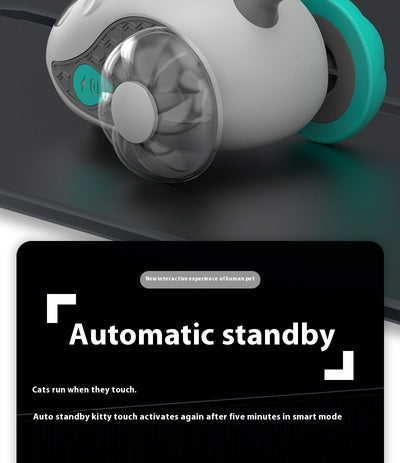 Juguete Interactivo para Gatos con Control Remoto y Carga USB - Image 9