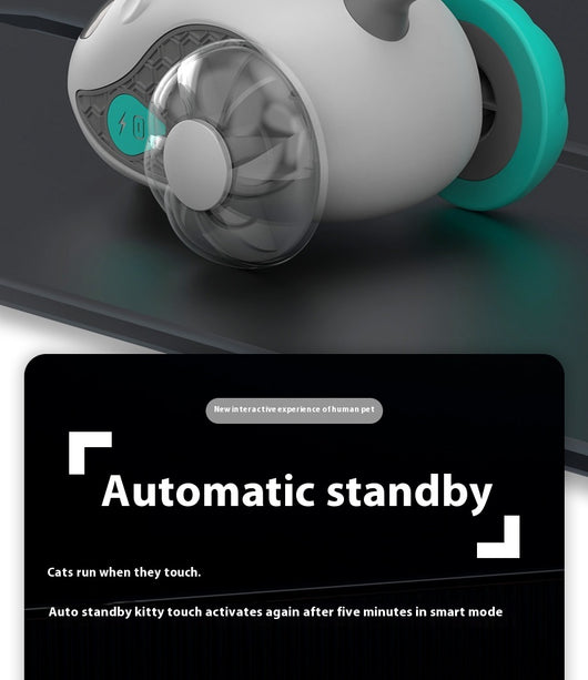 Juguete Interactivo para Gatos con Control Remoto y Carga USB - Image 9