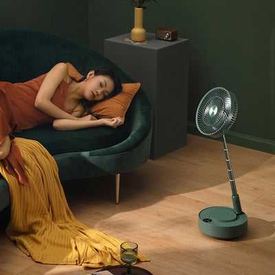 Ventilador Eléctrico Recargable con Control Remoto - Potencia y Portabilidad - Image 4
