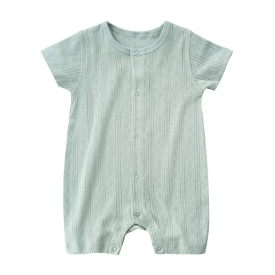 Enterizo Infantil Transpirable con Botones - Colores Puros - Image 13