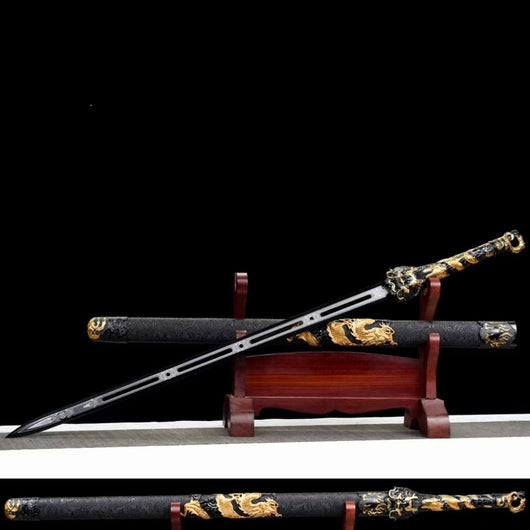 Sable Dao Tradicional Forjado en Acero Manganeso Alto - Réplica Histórica Jinyiwei sin Filo - Image 3