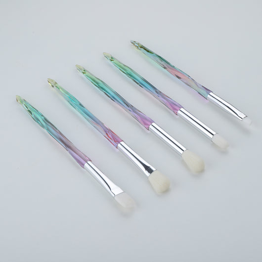 Set de Brochas para Maquillaje de Ojos - Brochas Profesionales para Sombra, Nariz y Labios - Image 9