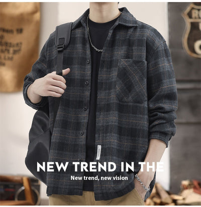 Camisa Suéter Holgada de Manga Larga para Otoño e Invierno - Resistente a Manchas - Image 15