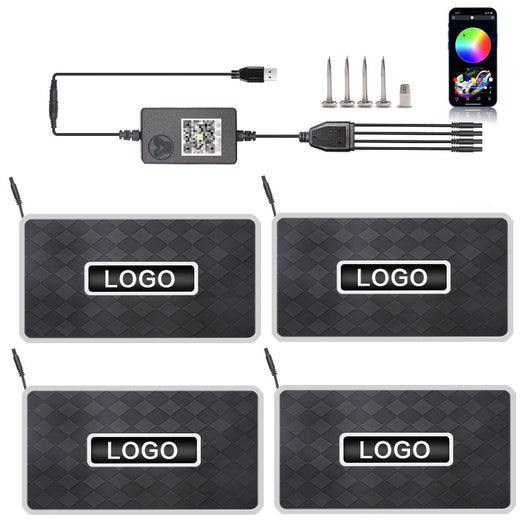 Luz LED Ambiental para Auto con Control por Sonido y Bluetooth RGB - Image 9