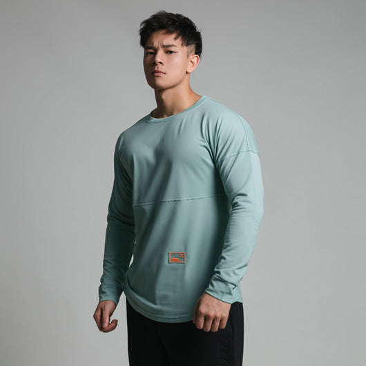 Playera Deportiva Hombre Transpirable con Diseño Bicolor - Image 13