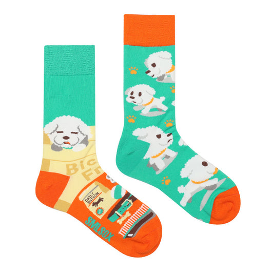 Calcetines Retro Asimétricos para Parejas - Algodón Cómodo Unisex - Image 18