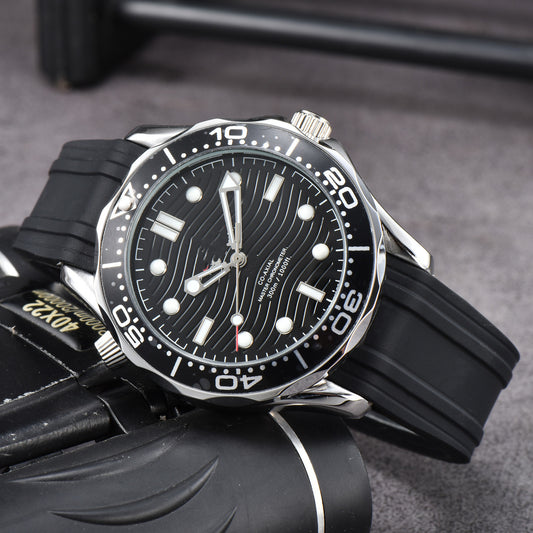 Reloj Mecánico Transparente de 3 Agujas para Hombre