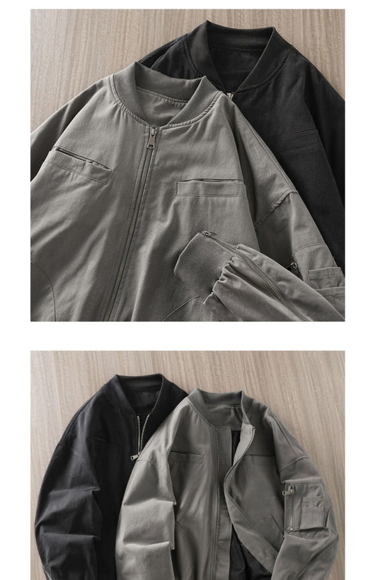 Chaqueta Beisbolera Retro Americana de Poliuretano Premium - Image 13