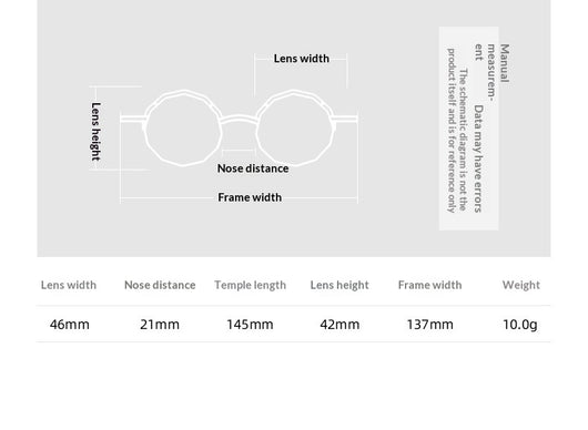 Armazón de Gafas Multimaterial Ultraligero en Titanio Puro para Miopía - Image 11