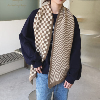 Bufanda Cuadros Escoceses para Mujer - Cálida y Elegante - Image 12
