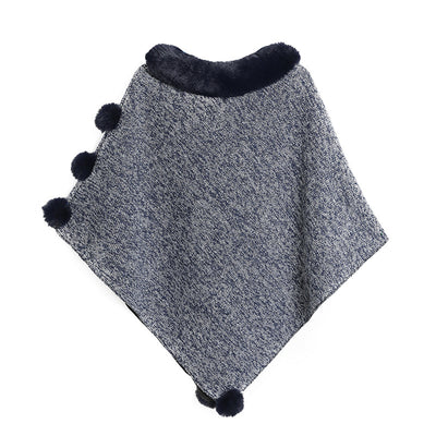 Chaqueta de Piel Sintética para Mujer con Chal y Bufanda - Image 11