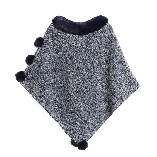 Chaqueta de Piel Sintética para Mujer con Chal y Bufanda - Image 11