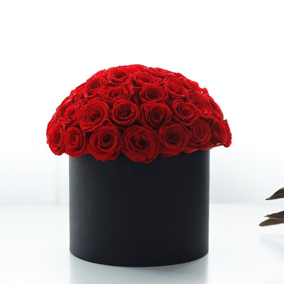 Caja de Rosas en Cubo - Regalo Creativo para San Valentín y Navidad - Image 4