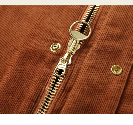 Abrigo Trench Vintage en Pana Estilo Maillard - Image 19
