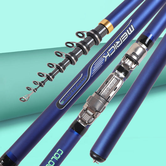 Caña de Pescar Carbon Blue Rock - Rendimiento Profesional