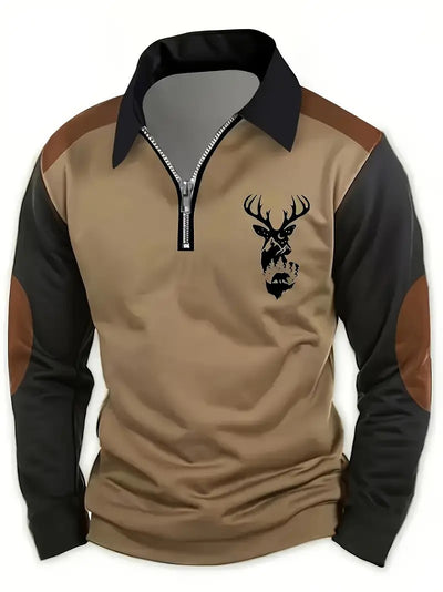 Polo de Manga Larga para Hombre con Tecnología 3D - Image 4