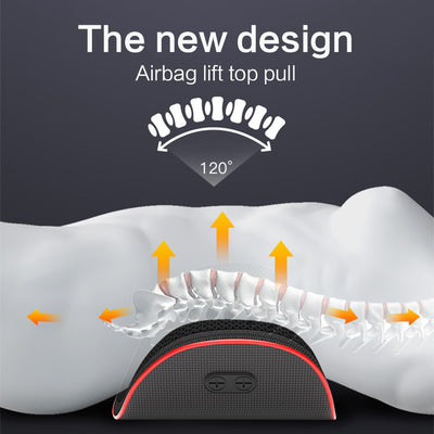 Dispositivo de Tracción Lumbar Eléctrico con Masaje Vibrador para Alivio de Espalda - Image 8