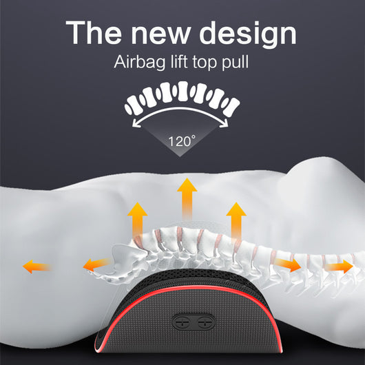 Dispositivo de Tracción Lumbar Eléctrico con Masaje Vibrador para Alivio de Espalda - Image 8