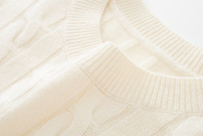 Suéter de Cachemir Ajustado para Mujer - Elegancia y Confort - Image 12