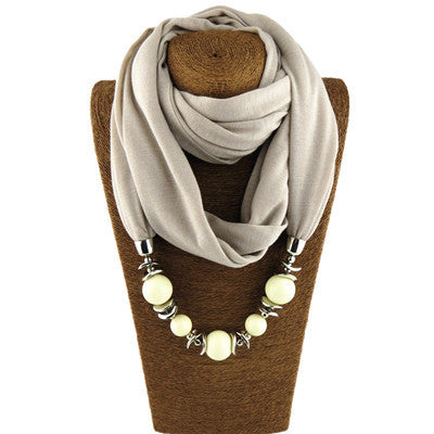 Collar Colgante de Cuentas Bib Elegante para Damas - Image 12