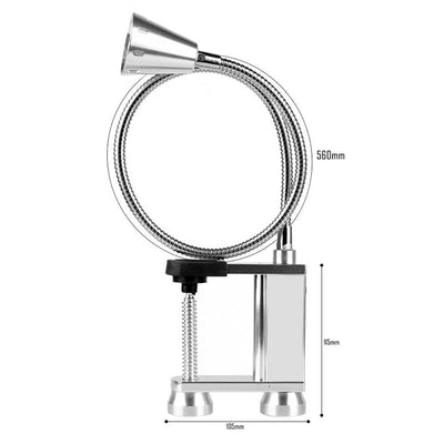 Lámpara LED Magnética Giratoria para Asador - Luz de Trabajo Profesional - Image 4