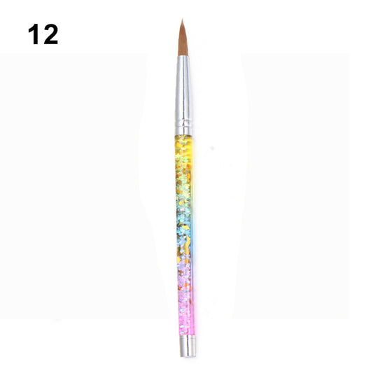 Set de 7 Brochas para Uñas Acrílicas - Nylon Profesional para Manicura - Image 10