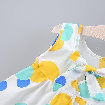 Vestido Tanque sin Mangas con Lunares de Colores - Image 5