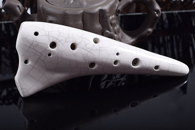 Ocarina de Porcelana 12 Agujeros en Do - Instrumento Ajustable de Sonido Profesional - Image 10