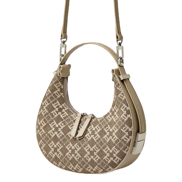 Bolso de Lona Medialuna para Mujer - Diseño Elegante y Funcional